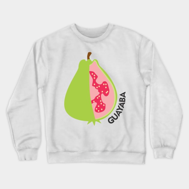 Guava Fruit Puerto Rico Caribbean Tropical Latino Food Crewneck Sweatshirt by bydarling